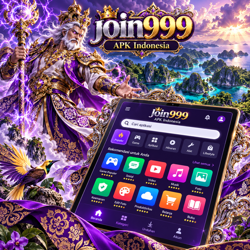 Ilustrasi antarmuka dan navigasi join999